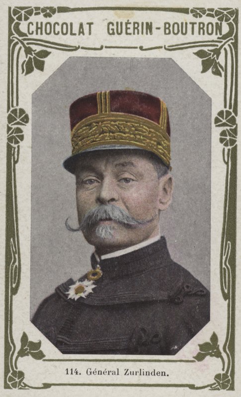 General Zurlinden (foto colorida) de French School