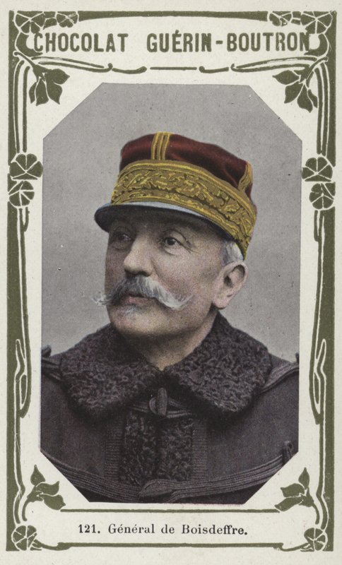 General de Boisdeffre (foto colorida) de French School