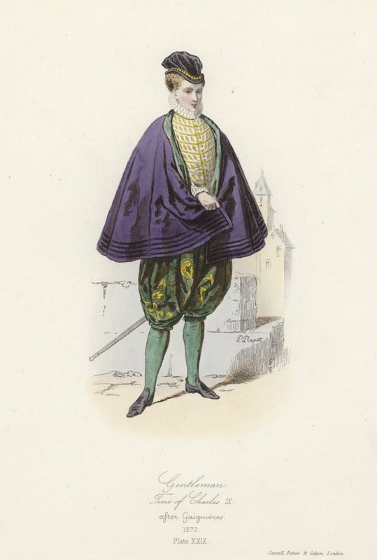 Senhor da época de Carlos IX da França de French School