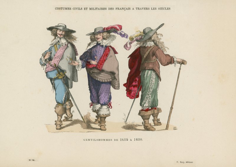 Senhores de 1615-1630 de French School