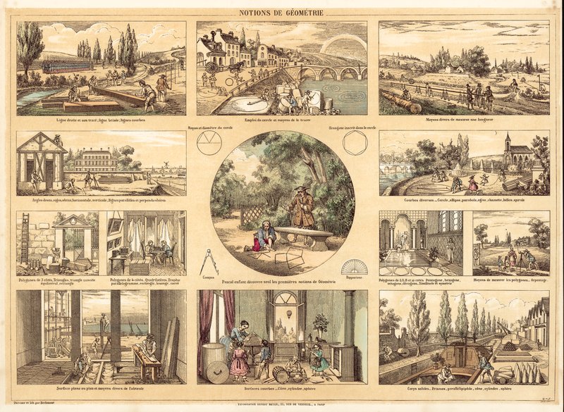 Geometria (cor litho) de French School
