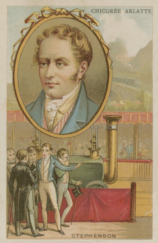 George Stephenson, engenheiro inglês de French School