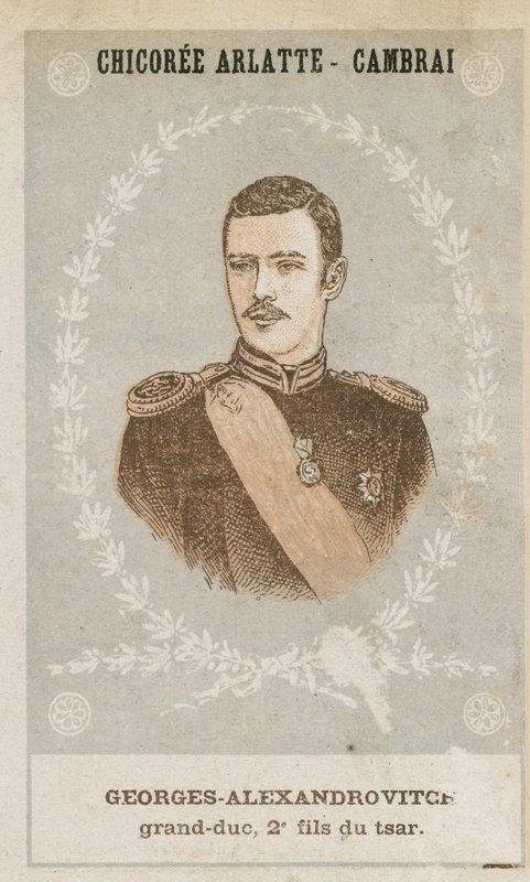 George-Alexandrovich, grão-duque, segundo filho do czar de French School