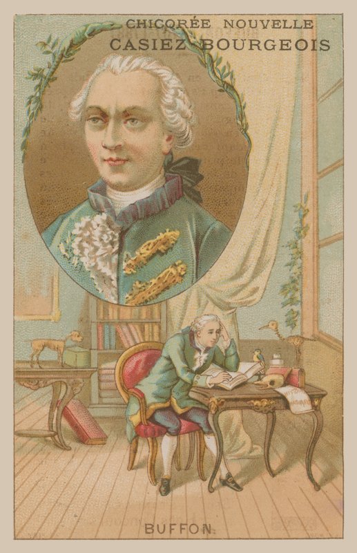 Georges-Louis Leclerc, conde de Buffon, cientista e escritor francês do século XVIII de French School