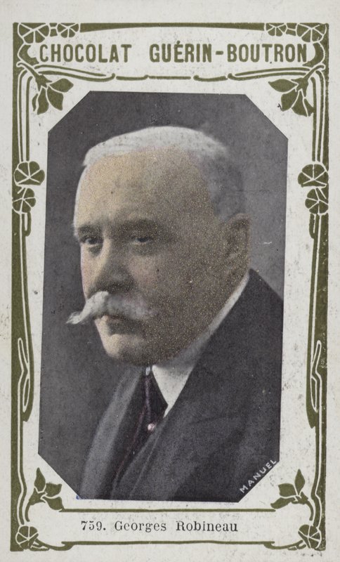 Georges Robineau (foto colorida) de French School