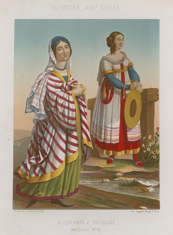 Mulheres alemãs e suíças de French School