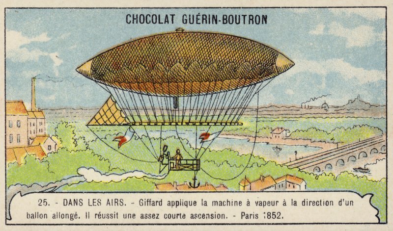 Aeronave a vapor de Giffard, Paris de French School