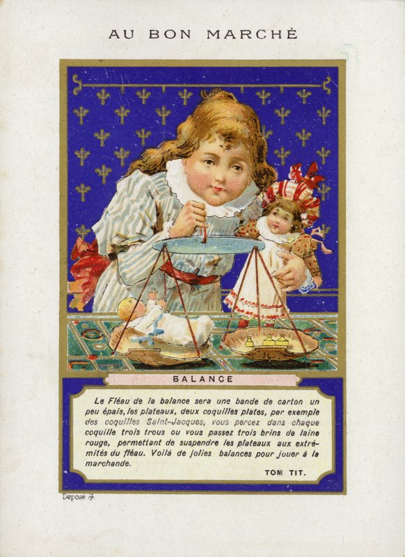 Menina, tocando, escalas de French School