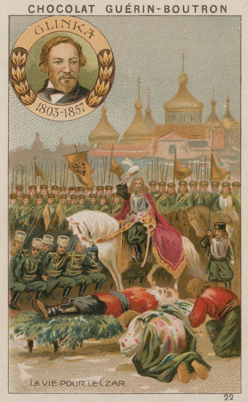 Glinka, vida para o czar de French School
