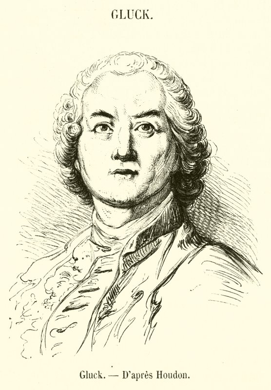 Gluck (gravura) de French School