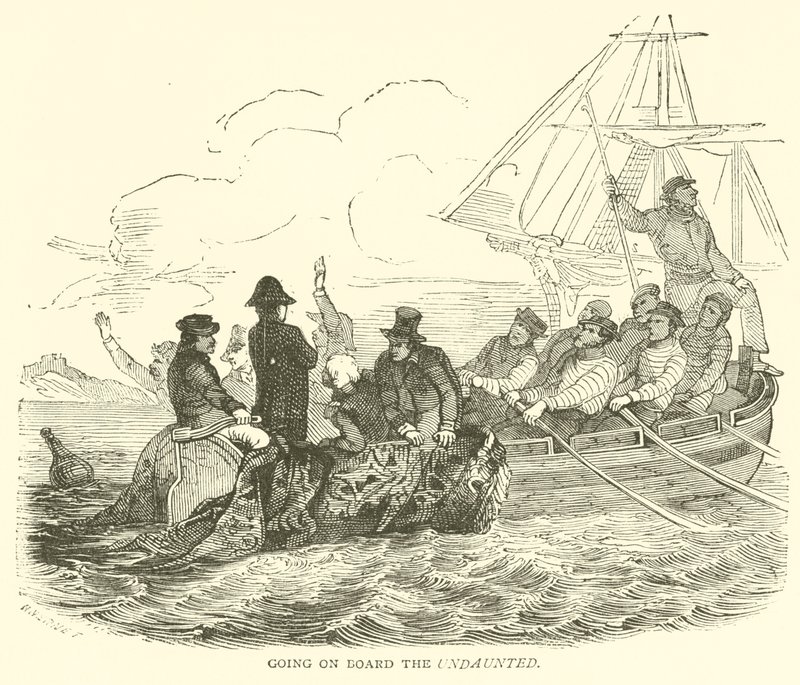 Indo a bordo do Undaunted (gravação) de French School