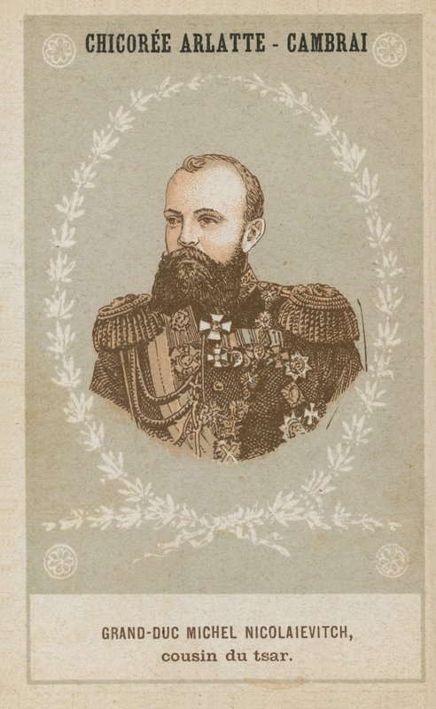 Grão-duque Michael Nicolaievich, primo do czar de French School