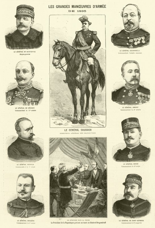 Grandes manobras do Exército Francês de French School