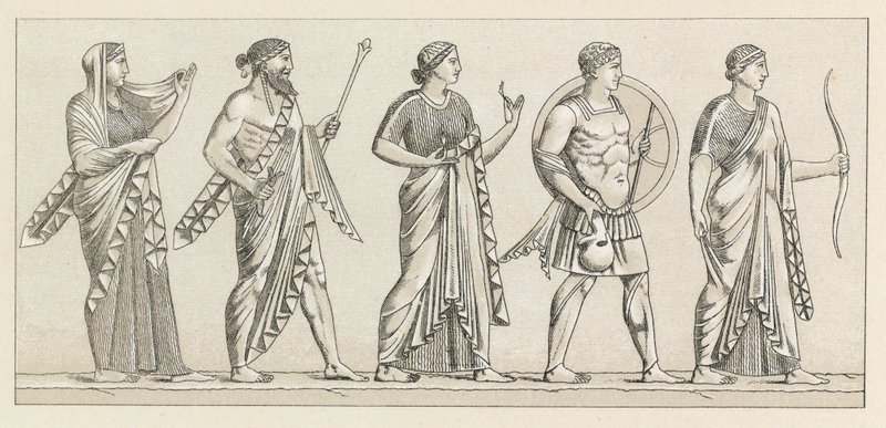 Fato greco-romano de French School