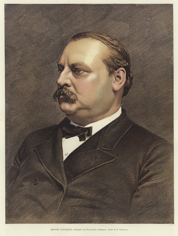 Grover Cleveland, 22º e 24º Presidente dos Estados Unidos de French School