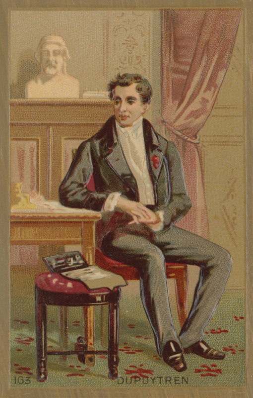 Guillaume Dupuytren, anatomista francês e cirurgião militar de French School