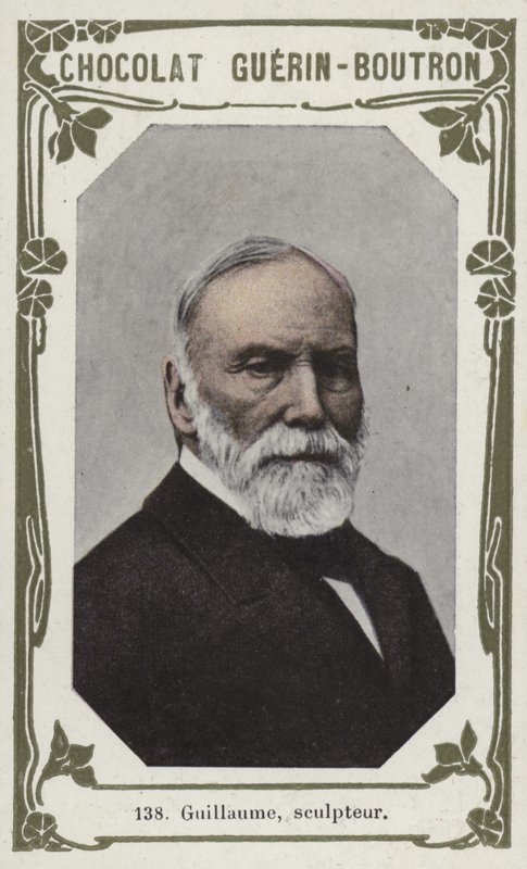 Guillaume, escultor (foto colorida) de French School