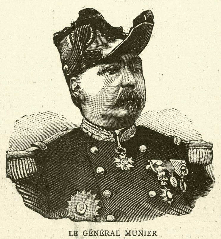 Gustave-Joseph Munier, general francês (gravura) de French School