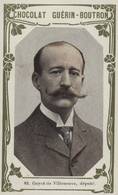 Guyot de Villeneuve, MP (foto colorida) de French School