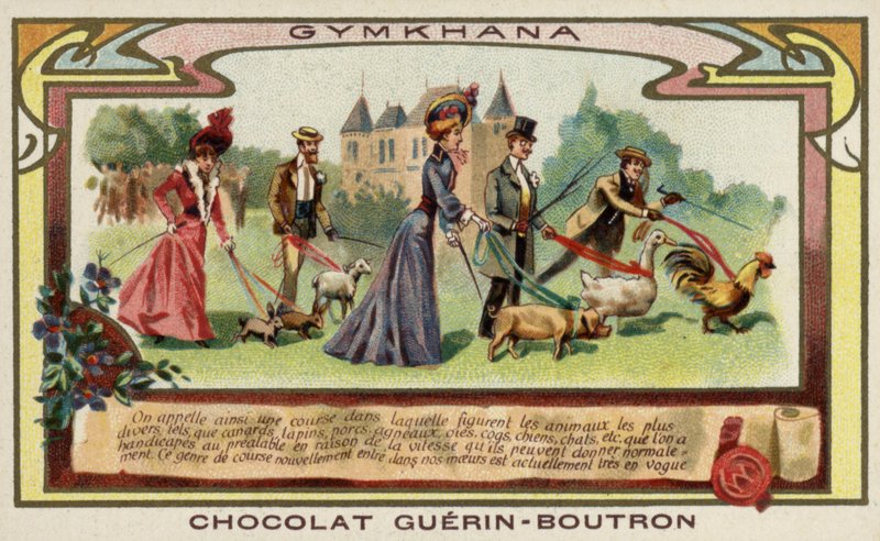 Gincana (chromolitho) de French School