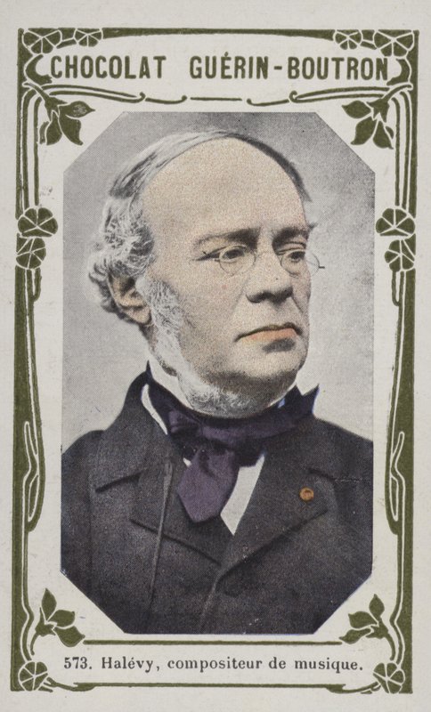 Halevy, compositor musical (foto colorida) de French School