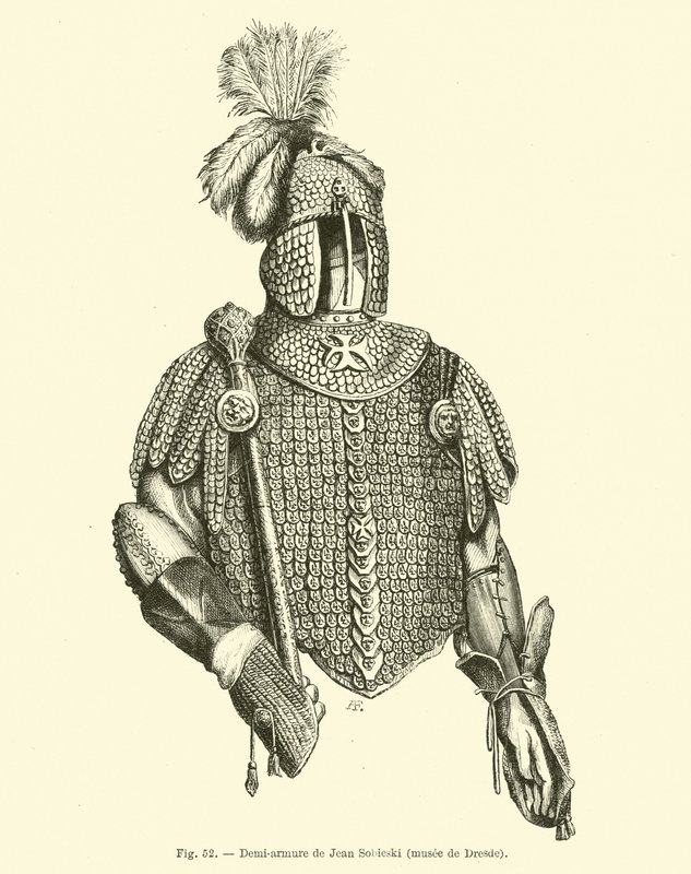 Meia-armadura de John III Sobieski de French School