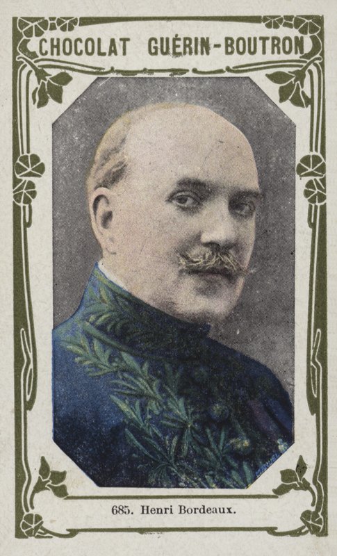 Henri Bordeaux (foto colorida) de French School