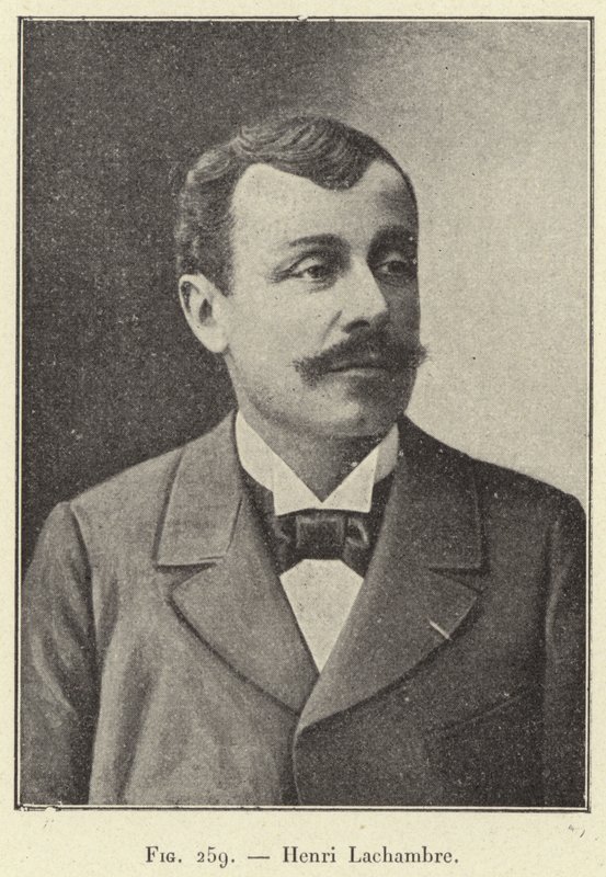 Henri Lachambre (gravura) de French School