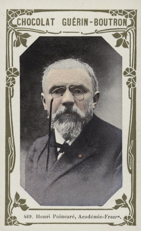 Henri Poincaré, Academie-Francaise (foto colorida) de French School