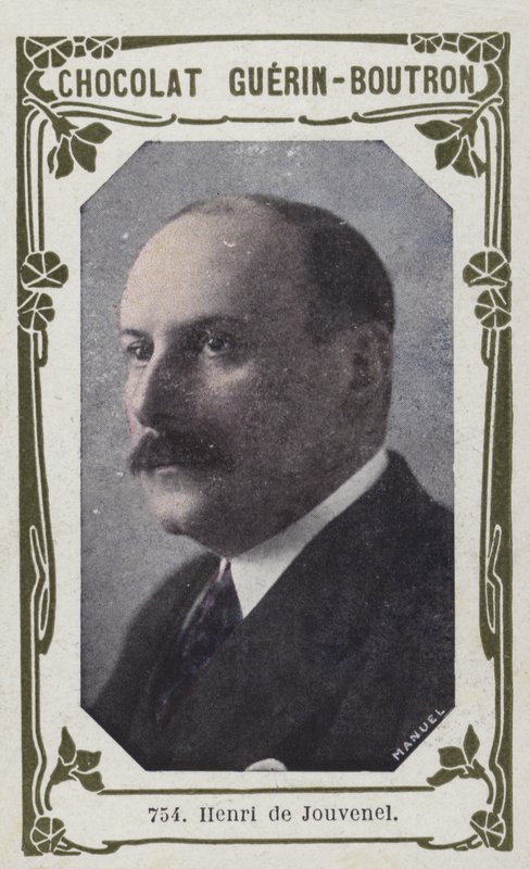 Henri de Jouvenel (foto colorida) de French School