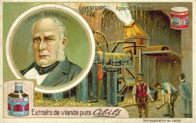 Henry Bessemer, inventor do processo Bessemer de French School