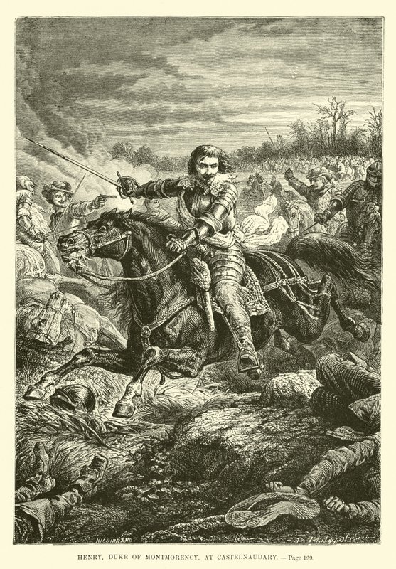 Henry, Duque de Montmorency, em Castelnaudary de French School