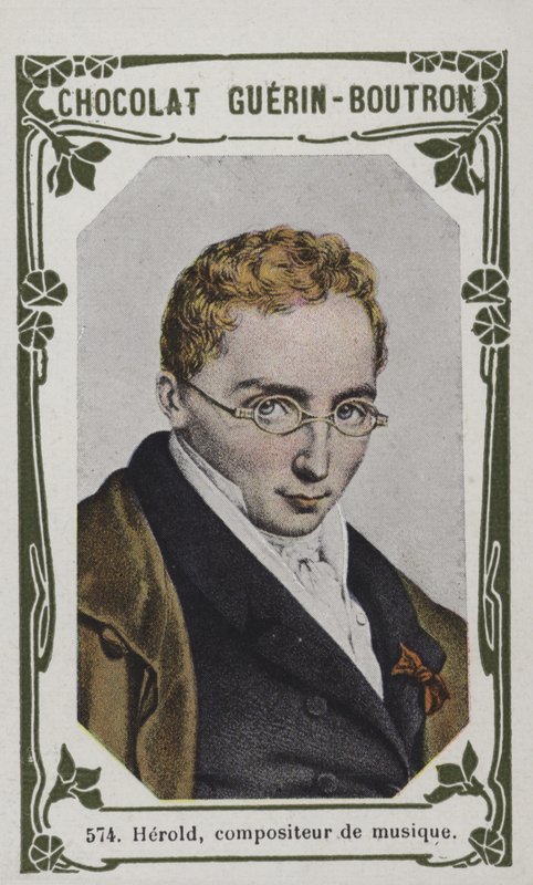 Herold, compositor musical (foto colorida) de French School