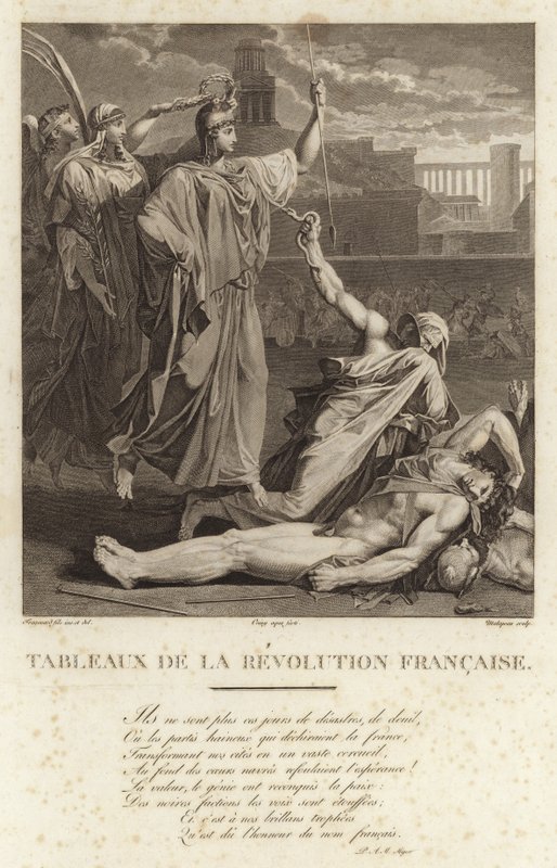 Pinturas históricas da Revolução Francesa de French School