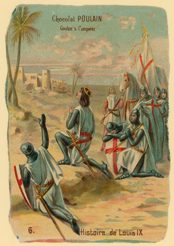 História de Luís IX de French School
