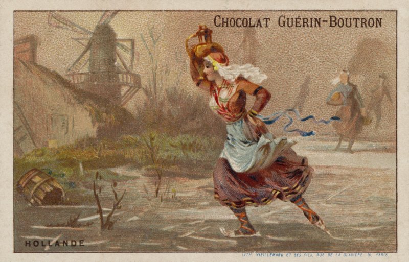Holanda (chromolitho) de French School