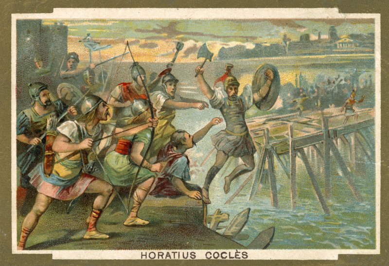 Horatius Cocles na ponte de French School