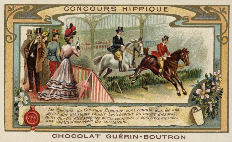 Espectáculo de cavalos (chromolitho) de French School