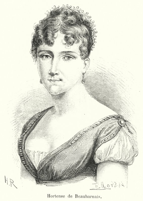 Hortense de Beauharnais (gravura) de French School