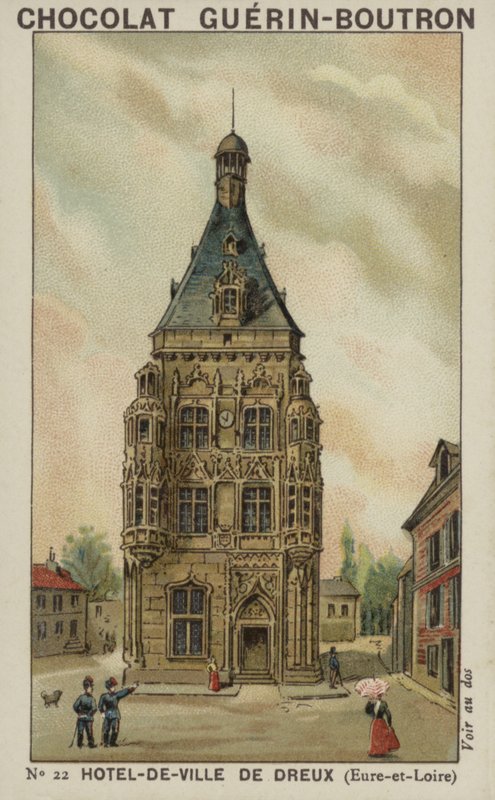 Hotel-de-Ville em Dreux, Eure-et-Loire de French School