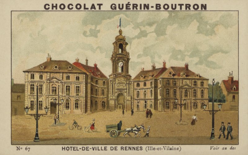 Hotel-de-Ville de Rennes, Ille-et-Vilaine de French School