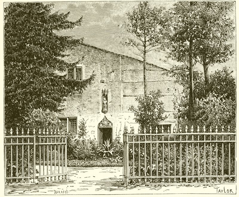 Casa de Joana d&39;Arc em Domremy de French School