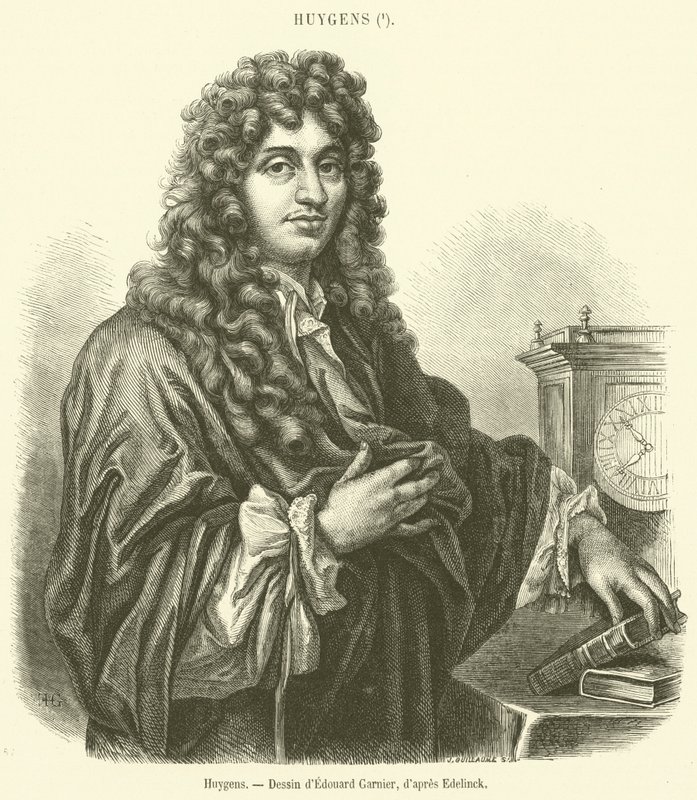 Huygens (gravura) de French School