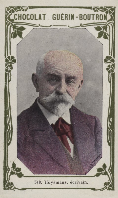 Huysmans, escritor (foto colorida) de French School