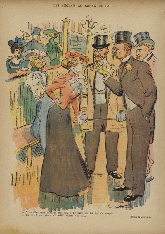 Ilustração para Le Rire de French School