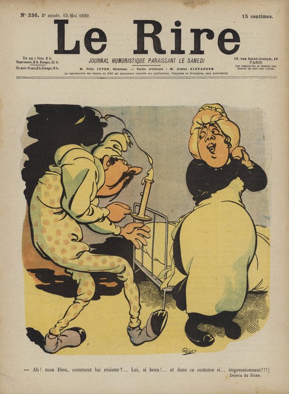 Ilustração para Le Rire de French School