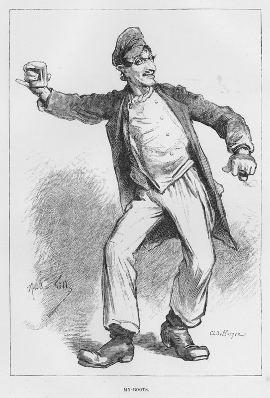 Ilustração para The Assommoir, A Realistic Novel, de Emile Zola (gravura) de French School