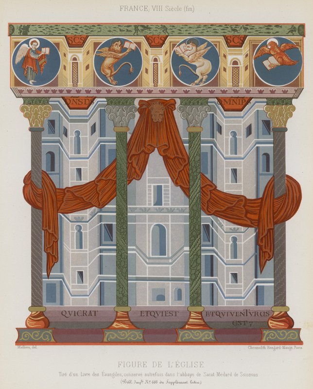 Imagem de uma igreja de French School