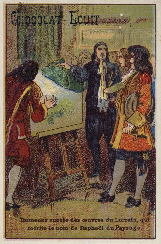 Imenso sucesso das obras de Le Lorrain, ganhando o apelido de Rafael da paisagem de French School