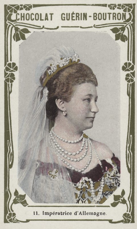 Imperatriz dAllemagne (foto colorida) de French School